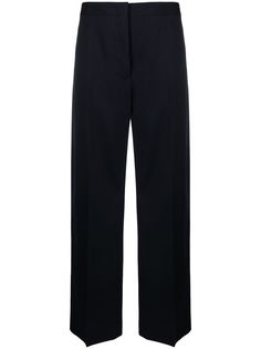 Jil Sander брюки строгого кроя с завышенной талией
