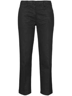 Emporio Armani укороченные брюки строгого кроя