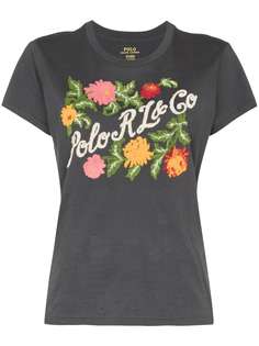 Polo Ralph Lauren футболка с цветочным принтом