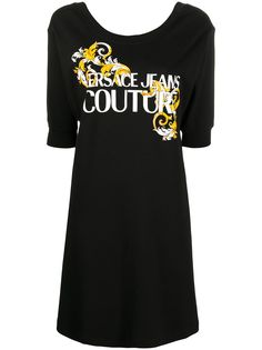 Versace Jeans Couture платье-футболка с логотипом