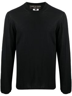 Comme Des Garçons Homme Plus джемпер с отделкой в рубчик