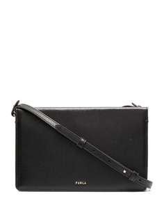 Furla фактурная сумка через плечо Babylon