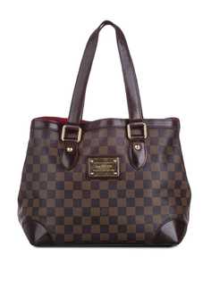 Louis Vuitton сумка-тоут Damier Ebene Hampstead PM 2008-го года