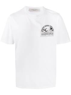 Golden Goose футболка с графичным принтом