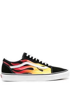Vans кеды с принтом