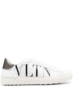Valentino кеды Open с логотипом VLTN