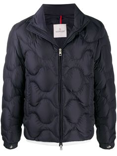 Moncler стеганая куртка на молнии