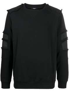 Balmain толстовка с прорезями