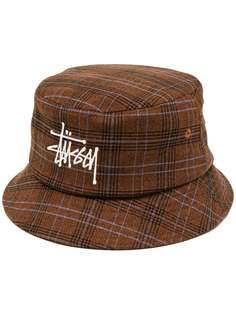 Stussy панама в клетку