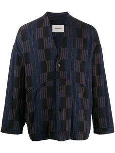 Henrik Vibskov oversized check jacket