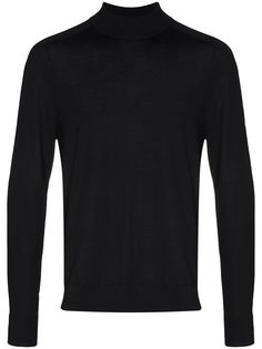 Theory high-neck wool jumper