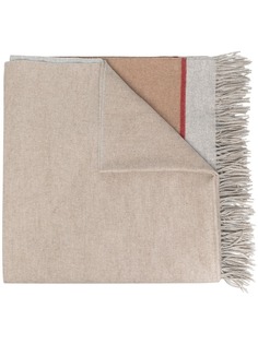 Brunello Cucinelli шарф в стиле колор-блок