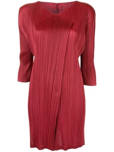 Pleats Please Issey Miyake легкий плиссированный блейзер