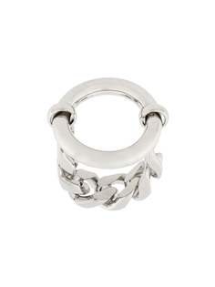 MM6 Maison Margiela chain-link hoop ring