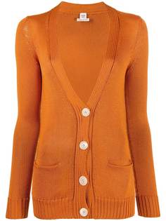 Hermès pre-owned V-neck knitted cardigan