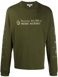 Phipps slogan print sweatshirt