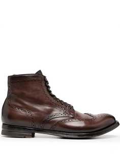 Officine Creative ankle lace-up boots
