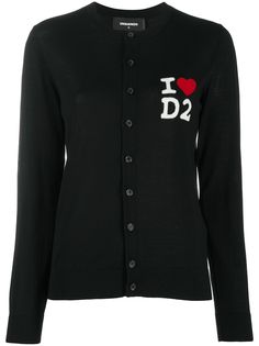 Dsquared2 кардиган с логотипом