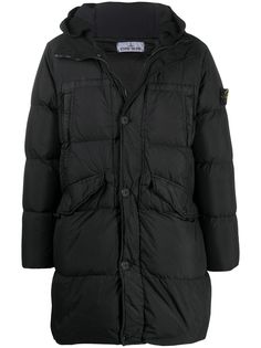 Stone Island пуховик Crinkle Reps NY