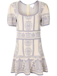 Alice McCall платье мини Devotion с геометричным узором