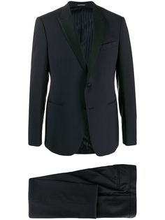 Emporio Armani костюм с однобортным пиджаком