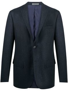 Corneliani однобортный пиджак в клетку