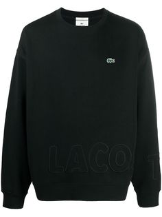 Lacoste толстовка с нашивкой-логотипом