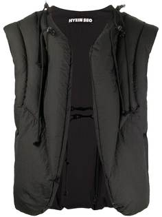 Hyein Seo дутый жилет с завязками