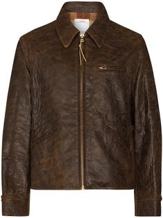 visvim Garrison leather jacket