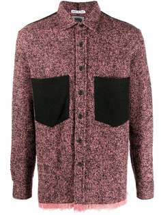 Destin long-sleeve knitted shirt