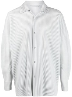 Homme Plissé Issey Miyake pleated button-down shirt