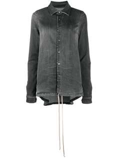 Rick Owens DRKSHDW long-sleeved denim over jacket
