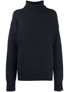 Extreme Cashmere roll neck rib-trimmed jumper