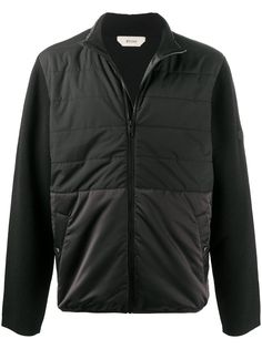 Z Zegna panelled zip-up jacket