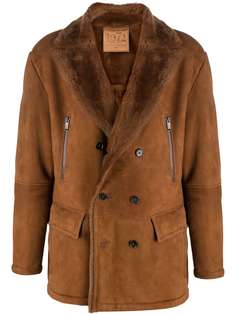 Desa 1972 double-breasted sheepskin coat