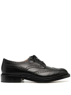 Trickers lace-up leather brogues