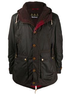 Barbour Game waxed parka jacket