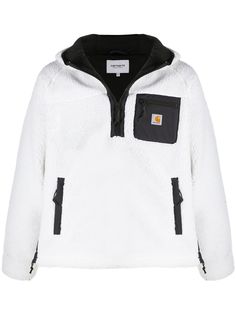 Carhartt WIP logo patch zip-up jumper