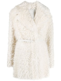 Desa 1972 fitted shearling coat