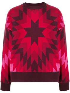 Palm Angels intarsia knit jumper
