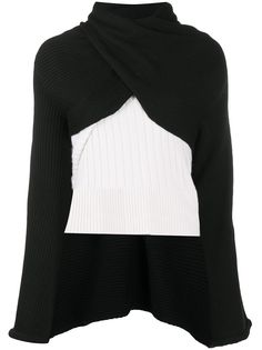 Ports 1961 Fully Fashioned turtle neck cape