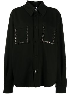 Natasha Zinko oversized stud-embellished shirt