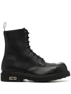 Cult Bolt leather combat boots