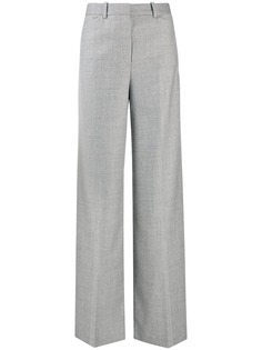Theory high-rise wide-leg trousers