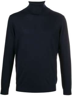 Laneus roll neck rib-trimmed jumper