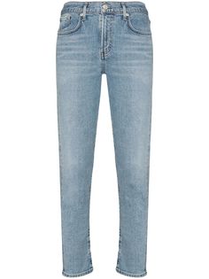 AGOLDE mid-rise straight-leg jeans