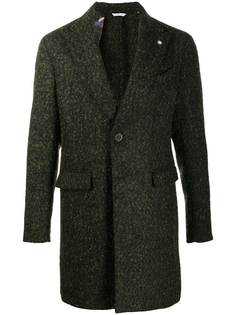 Manuel Ritz worsted wool single-breasted coat