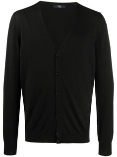 Fay virgin wool knit cardigan