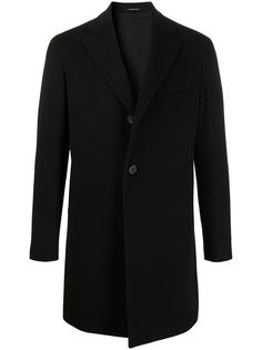 Tagliatore single-breasted wool-cashmere coat