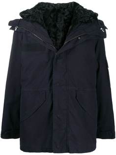Mr & Mrs Italy fur lined rain coat